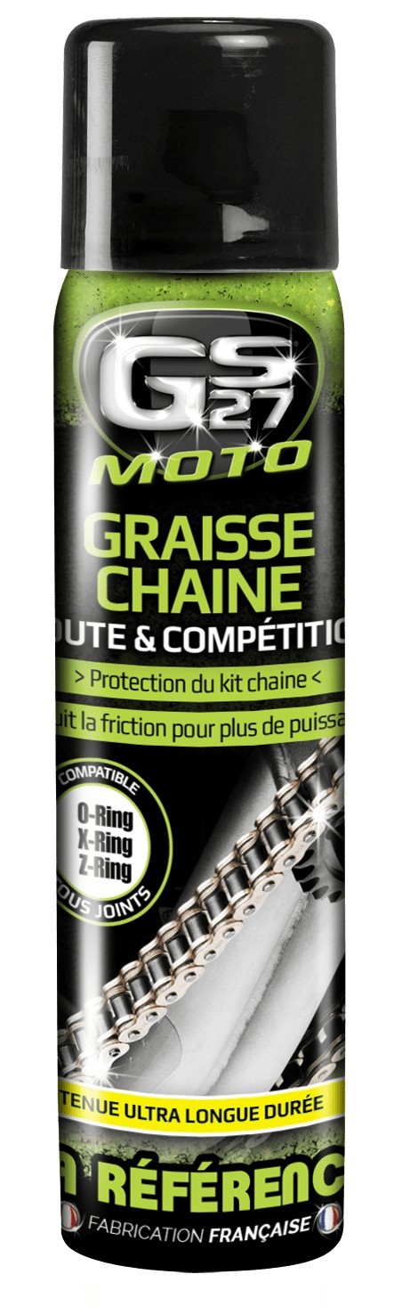 Graisse Chaine Route & Compétition - Produit Entretien Moto GS27