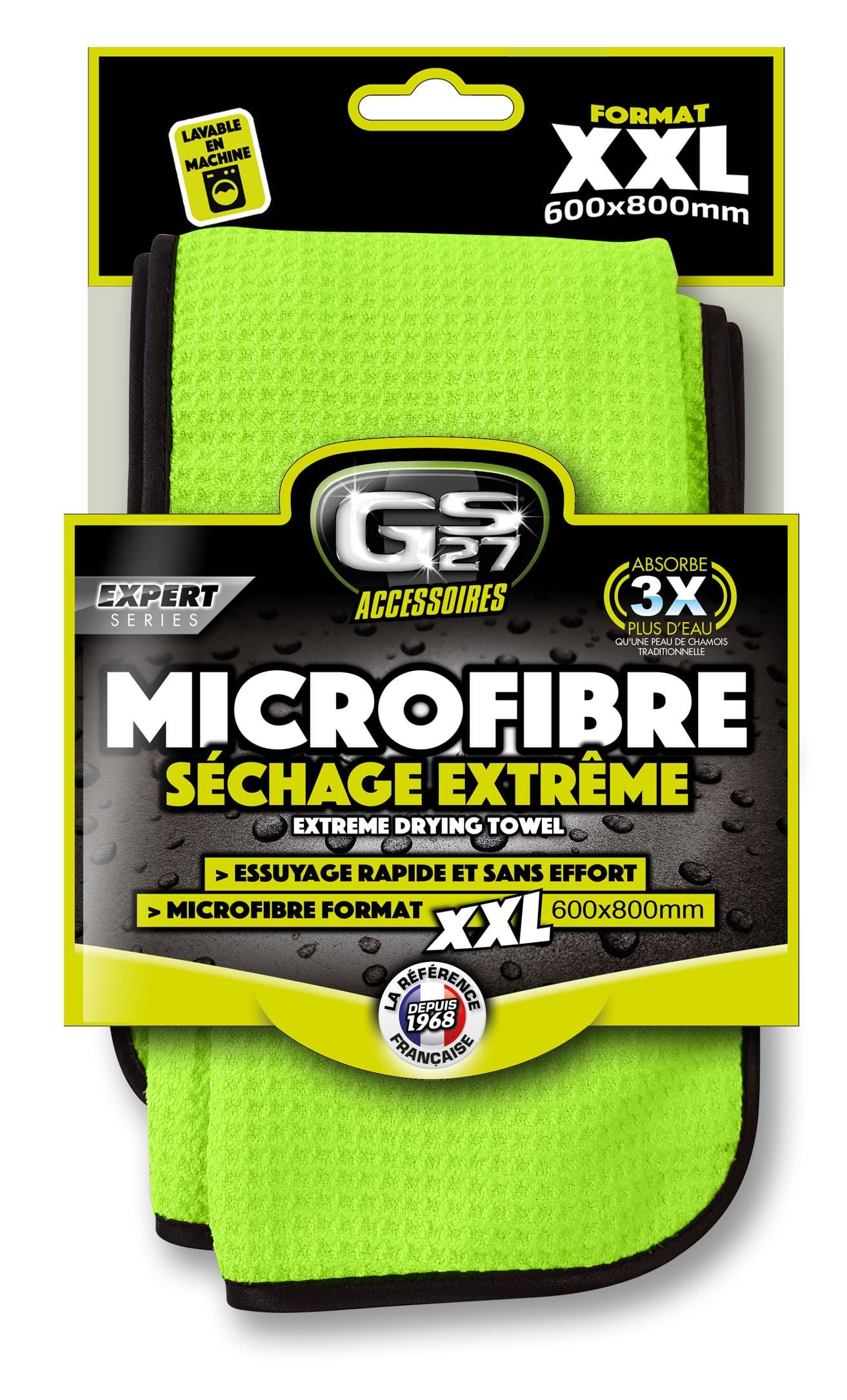 Microfibre Séchage Extreme - Pads & Accessoires de Nettoyage GS27
