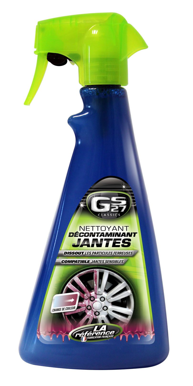 Nettoyant Jantes Décontaminant GS27 – Produit Nettoyage Jantes