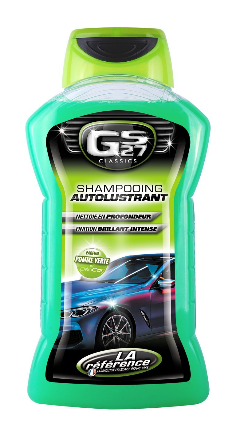 Shampoing Voiture parfum Pomme Verte - Lavage GS27