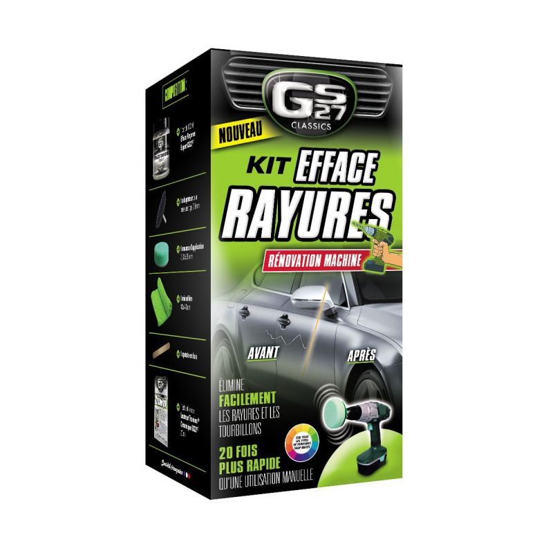 GS27 Kit Efface Rayures Finition + TE172010