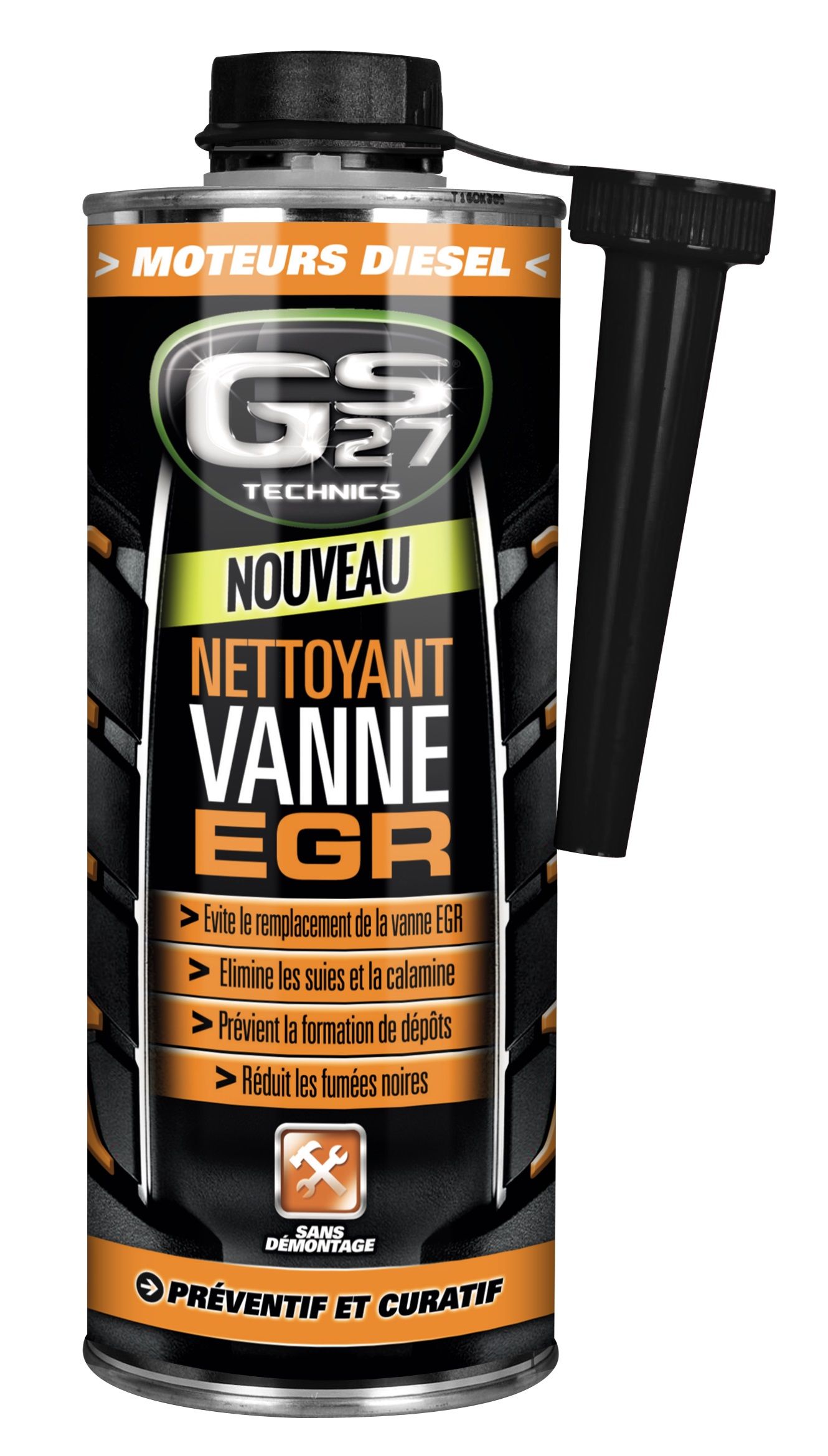 Nettoyant Vanne EGR 500ml – Additifs Moteurs diesel – Nettoyant moteur  action préventive et curative - GS27
